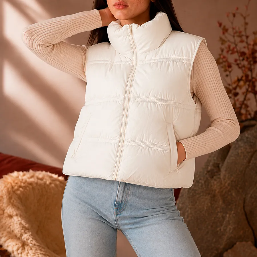 JV 24400 primera edicion chaleco acolchado dama 15218